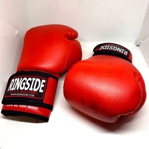 RINGSIDE💥SOLD OUT💥Red Super Bag Gloves Size Medium